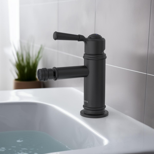 Смеситель для биде AQUATEK Классик AQ1518MB черный матовый